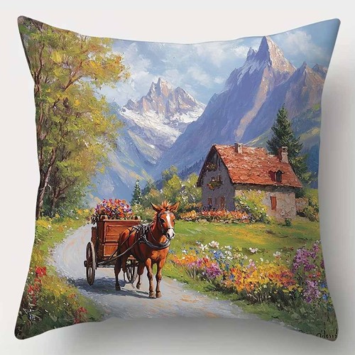 Kissenbezug 45x45 landschaft - 45x45,