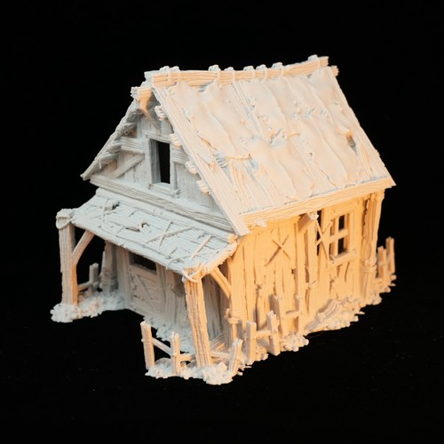 Ash cottage verbranntes - cottage,