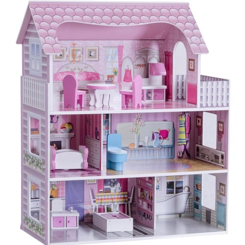 Puppenhaus holz - puppenhaus,