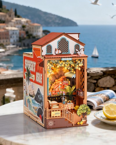 Rolife holzpuzzle sunset - 3d,